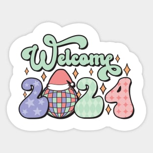 Welcome 2024 Sticker